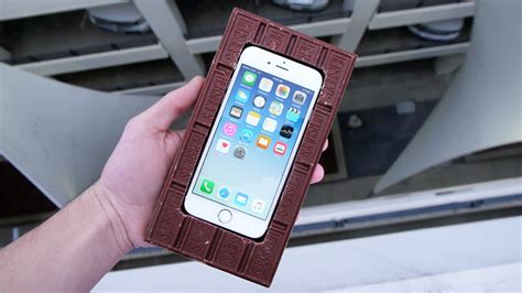 iphone 6s drop test techrax|Can a Chocolate Bar Protect an iPhone 6S from 100 FT Drop .